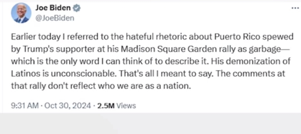 特朗普開垃圾車回應(yīng)拜登垃圾言論