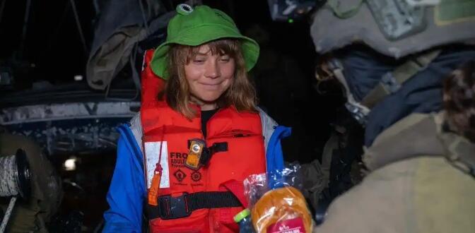 瑞典環(huán)保少女再次被以軍扣押