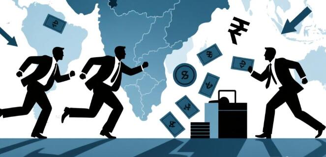 全球投資者正以驚人速度從印度撤資